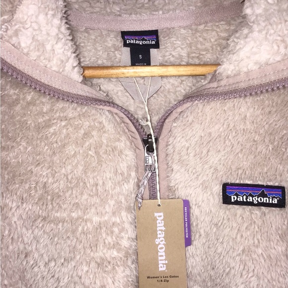 NWT PATAGONIA 
W's Los Gatos 1/4 Zip - Shroom Taupe - Picture 8 of 9